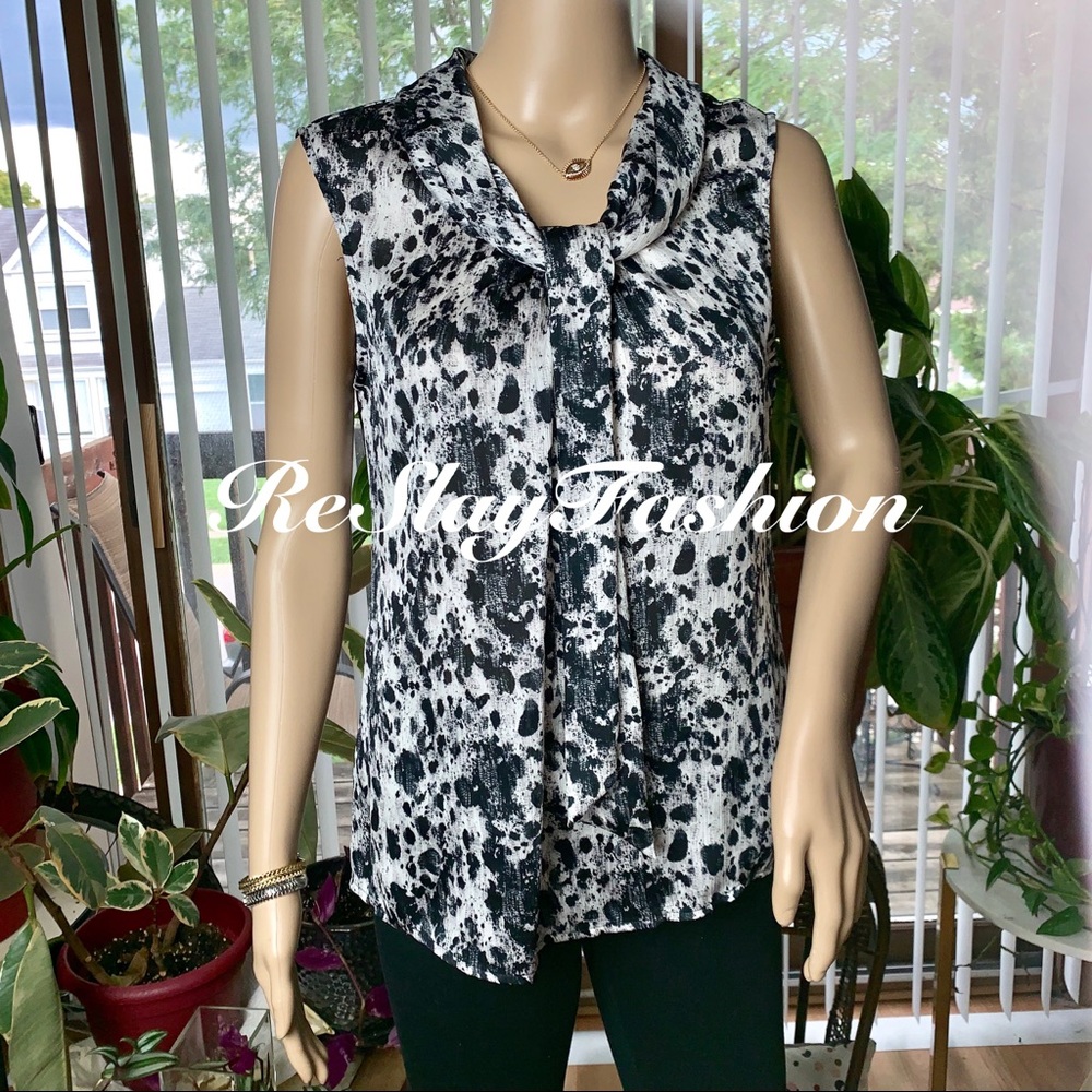 ⭐️Kasper Separates Printed Sleeveless Top (M)⭐️
